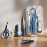 4 Pcs Small Baby Care Anti-clamping Nail Clipper Sets Stainless Steel Baby Nail Clipper Set Nail Trimmer Baby Essential Products
