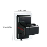 Supporto Per Soffione Doccia Supporto Per Doccia a Parete Regolabile Soffione Doccia Autoadesivo Staffa Portatile Accessori Per