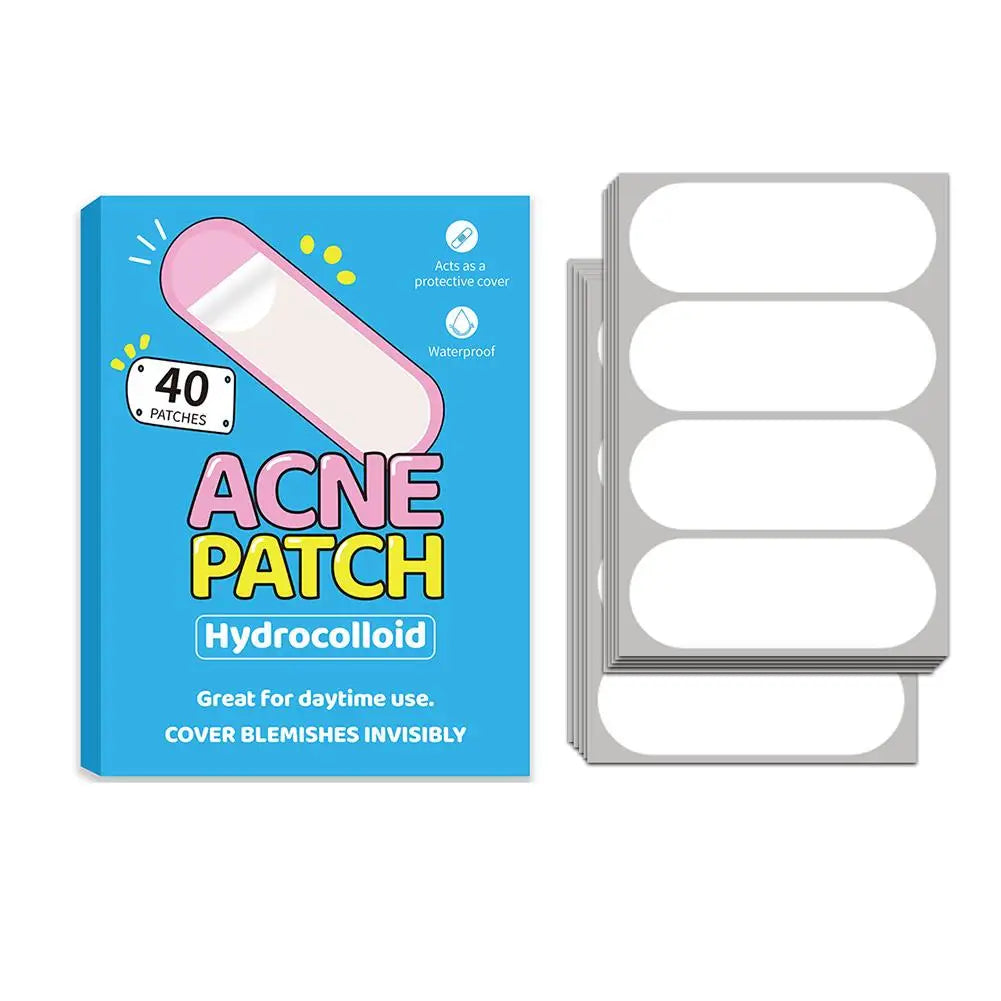 Crescent-shaped Acne Patches Invisible Pimple Cover For Face Oil Control Spot Treatment Sticker For Covering Zits And Blemishes