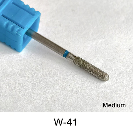 Diamond Ceramic Nail Drill Bits Milling Cutter For Manicure Left Right Rotary Cuticle Files Buffer DIY Nails Accessories Tools
