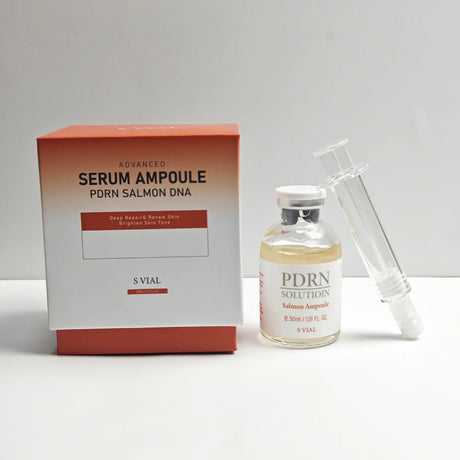 PDRN Salmon DNA Serum Ampoule Repair Renew Skin Brighten Tone Facial Essence Hydrating Nourishing Firming Skin Care Treatment