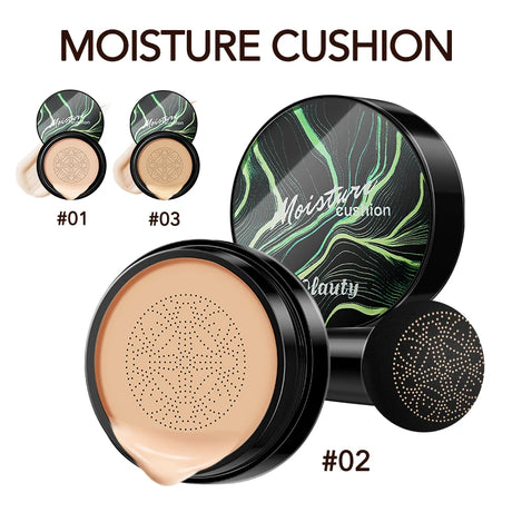Mushroom Head Air Cushion BB Cream Magic Foundation Face Concealer Moisturizing Waterproof Brightening Makeup Base Cosmetics