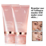 Overnight Collagen Firming Mask 75ml - Deep Moisturizing Pulling Formula for Smooth, Radiant Skin by Morning Wake-Up Glow.