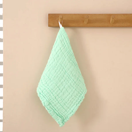 Soft Muslin Baby Washcloths - Gentle Newborn Face Towel for Sensitive Skin, Ideal for Baby Registry & Shower Essentials