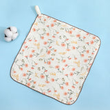 Washcloth Facecloth Baby Cotton Square Towels Handkerchief Muslin Cloth Feeding Bib Infant Wash Hand Face Wipes