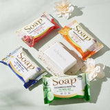 fruits Facial Soap Moisturizing Brightening Deep Cleansing Body Face Wash Foam Facial Cleanser Handmade Soap
