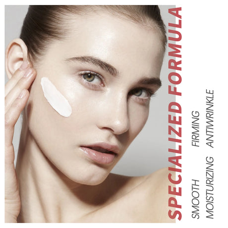 Retinol Face and Neck Cream with Hyaluronic Acid Collagen Moisturizer for Fine Lines Firming Skin Care Day & Night Cream