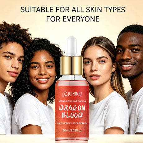 JUINHOU Dragon Blood Hydration Serum Infused With Dragon's Blood Extract Niacinamide Brighten Skin Refines Pores Bouncy All Day