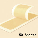 5/10/20/50 Sheets Green Professional Hair Removal Wax Strips Depilation Double Sided Wax Paper For Bikini Leg Body Face Useful