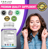 Multi Collagen Peptides Capsules 1800mg Type I,II,III,V,X Hydrolyzed Protein Collagen Complex for Skin, Hair, Nails, Joint