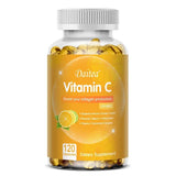 Vitamin C Promotes Collagen Production - 2000 Mg, Promote Skin, Hair, Nails and Immune Health, Dietary Supplements