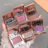 Gemstone Shining Single-color Eyeshadow Diamond Glitter Pearlescent Highlighter Powder Makeup Lasting Shiny Eye Shadow Palette