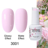 Clou Beaute Gel Nail Polish Neon Brown Royal Blue Red Green Pastal Nude Nail Art Varnishes Gel Lacquer Top Coat UV Gel Nail