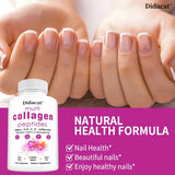 Multi Collagen Peptides Softgel - Type I, II, III, V, X for Women & Men, Supports Skin Hair Nail & Joint Health