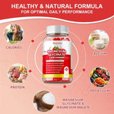 Magnesium Glycinate Gummies - Improve Sleep, Promote Physical and Mental Relaxation, and Reduce Leg Cramps and Muscle Pain