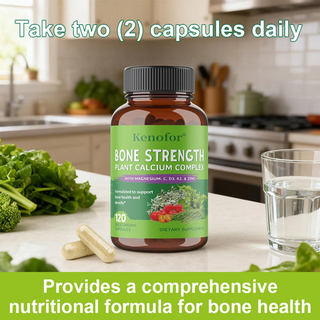 Calcium and Magnesium Supplements - for Bone Health, Nerve and Muscle Regulation, Improved Sleep, and Blood Pressure Regulation