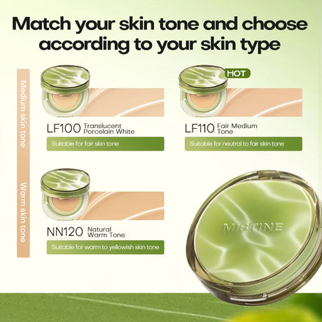 Mistine Foundation Air Cushion Makeup With Natural Dewy Finish