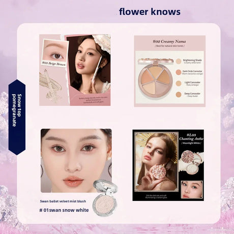 Flower Knows Makeup Sets Little Angel Bunny Garden Lip Glaze Blush Shell Jewelry Flowerknows Birthday Gift Kit De Maquillaje