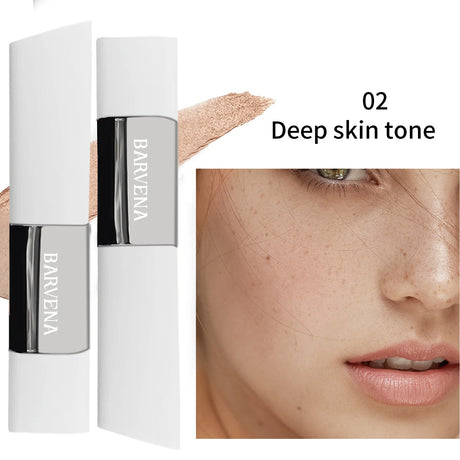 2-In-1 Color-Changing Foundation Stick Lightweight Moisturizing