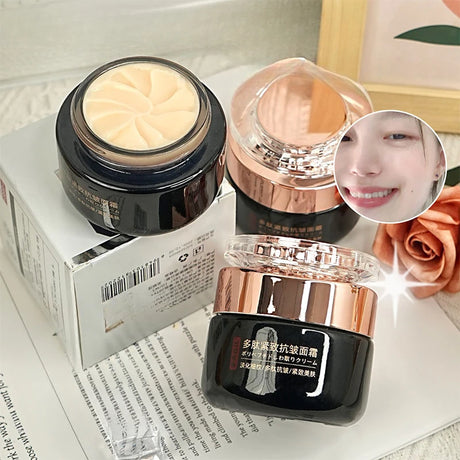 Polypeptide Anti-Wrinkle Firming Face Cream Deep Hydration Brighten Dull Skin  Minimize Fine Lines Moisturizing Day Night Cream
