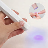 1pcs UV/LED Nail Lamp Set Handheld Light with Stand Rechargeable USB Gel Polish Nail Dryer For Quick Curing Manicure Tool