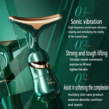 Microcurrent Facial Massager Lift & Firm Skin Introducer Microcurrent Skin Rejuvenation Anti Aging Beauty Device Face Massager