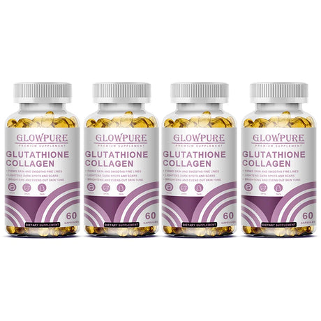 Skin Whitening & Anti-Aging Capsules - Glutathione Collagen Supplement with Antioxidant for Dull Skin