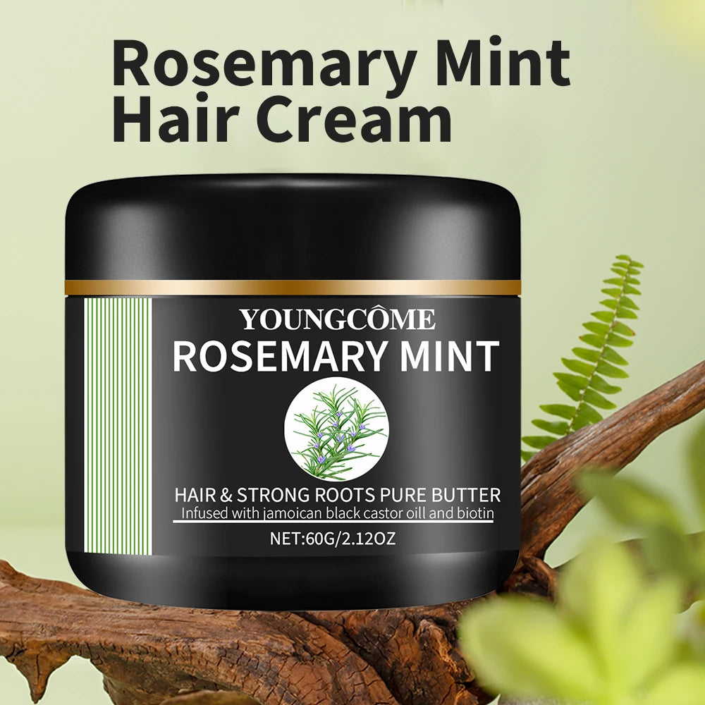 Rosemary  Hair Conditioner Anti Hair Loss Improve Dryness Nourish Hair Roots Repair Dry Damaged Smooth Hair Essence Cream