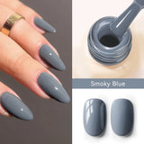 MAYCHAO Cherry Red Gel Nail Polish 12ml Glossy Semi Permanent Soak Off UV LED Frosted Gel Nails Base Painting Varnish
