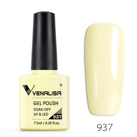 Venalisa 7.5ml Fashion Shiny Soak Off UV Gel Nail Gel Polish Cosmetics Nail Art Manicure Nails Gel Polish Tips Nail Varnish