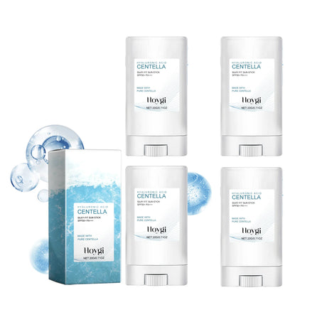 Hoygi Hyaluronic Acid Sunscreen Stick Broad Spectrum SPF 50+ Hydrating Non-Greasy Fast Absorbing for Face and Body On-The-Go