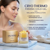 Cryo Thermo Firming Gold Gel for Sagging Skin 200g Anti Cellulite Improve Skin Elasticity Lifting Smoothing Sculpted Body Care ﻿