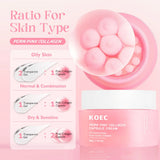 50g KOEC PDRN Pink Collagen Capsule Cream Anti-Wrinkle Hydrating Glowing Increase Elasticity 5% Niacinamide Hydrolyzed Collagen