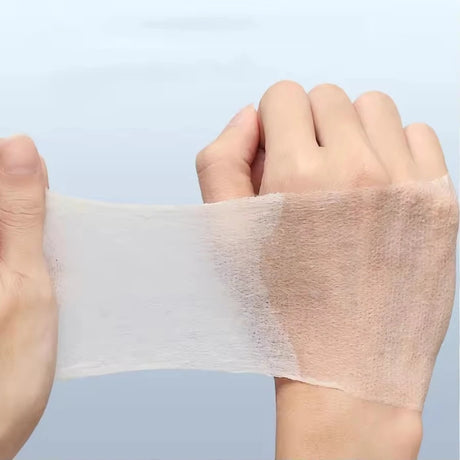 100/200PCS Cleansing Makeup Cotton Piece Disposable Stretch Cosmetic Cotton Piece Makeup Remover Facial Cleansing Tools