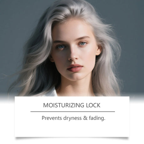 Hair Coloring Shampoo Color Enhance Hair Dye Protection Fade Yellow After Bleach Hair Non-Irritating Fixing Hair Dye Shampoo