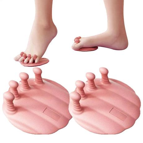 1Pair Arch Trainer Orthotics Adjustable Foot Corrector For Plantar Relief Correction Yoga Fitness Exercise Muscle Pain Recovery