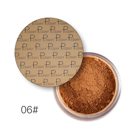 8 Color Long-Lasting Oil Control Matte Loose Face Powder - Invisible, -Matte Finishing Powder For Setting Foundation Makeup