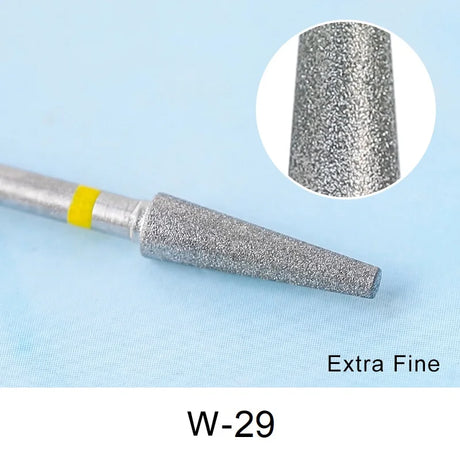 Diamond Ceramic Nail Drill Bits Milling Cutter For Manicure Left Right Rotary Cuticle Files Buffer DIY Nails Accessories Tools