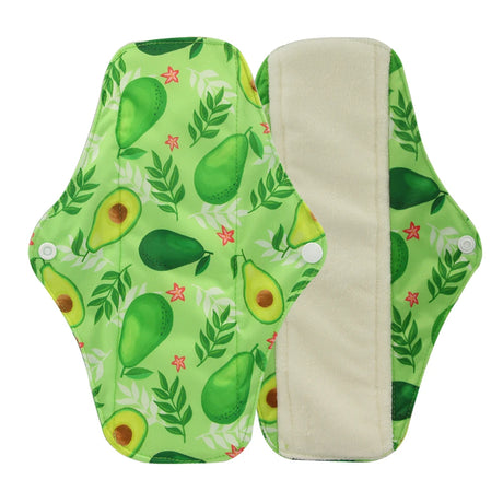 Washable Menstrual Pad Panty Liner Reusable Cloth Sanitary pad Hygienic and Soft Washable Charcoal Menstrual