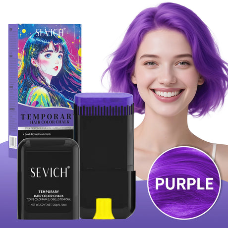SEVICH 8 Colors Hair Color Dye Stick For Men and Women ﻿Halloween One-Time Hair Colour Wax Hair Salon Hair Care Styling Products