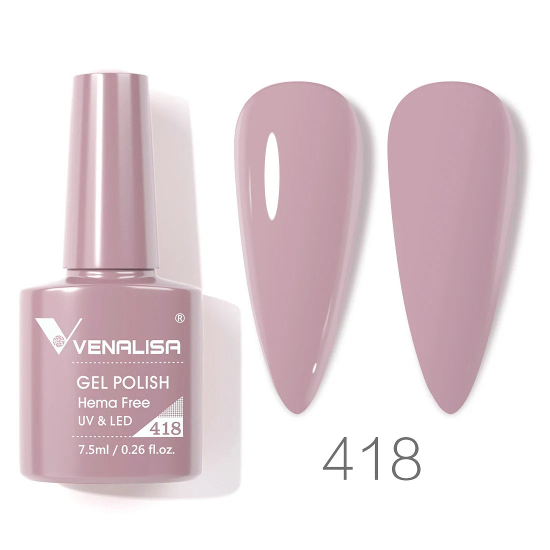 VIP5 Venalisa Nail Gel Polish Jelly Color HEMA/TPO FREE Nude Pink Semi Permanent Soak Off UVLED Gel Polish Sparkle Gel Varnish