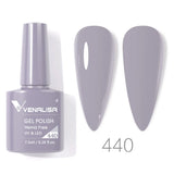 VIP5 Venalisa Nail Gel Polish Jelly Color HEMA/TPO FREE Nude Pink Semi Permanent Soak Off UVLED Gel Polish Sparkle Gel Varnish