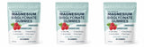 High Absorption Magnesium Bisglycinate Gummies Vegan Raspberry Flavor 60 Count Support Muscle Bone Health Non GMO Gluten Free
