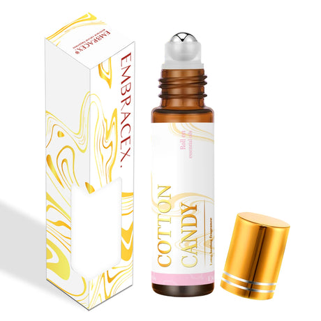 0.33fl.Oz Roller Essential Oils Fragrance Long Lasting Roll-On Essential Oils Gifts Aromatherapy Vanilla Coconut
