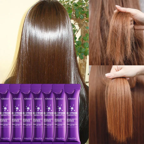 Magical Keratin Hair Mask 5 Seconds Repair Damaged Frizzy Hair Soft Smooth Shiny Nutrition Deep Moisturize Nourishing Hair Care