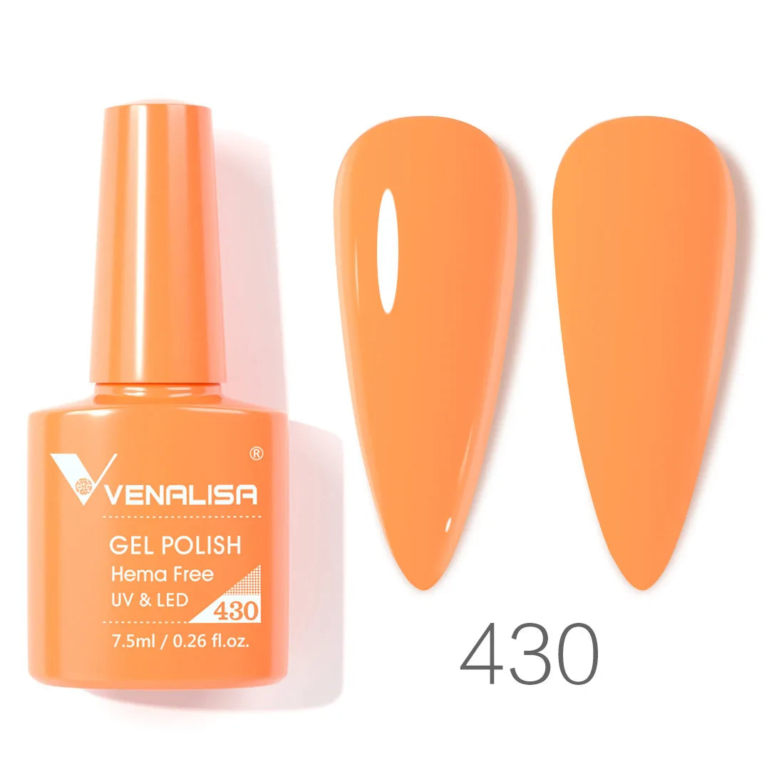 VIP5 Venalisa Nail Gel Polish Jelly Color HEMA/TPO FREE Nude Pink Semi Permanent Soak Off UVLED Gel Polish Sparkle Gel Varnish