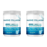 Marine Collagen Peptides Powder Type I III Collagen with Probiotics Vitamin C Hyaluronic Unflavored  12.35oz/35 Servings