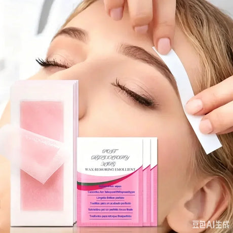10/20/30/50 Pcs Depilatory Wax Strips For Hair Removal Wax Paper Cold Wax Strips Paper For Face Neck Arm Leg Body Beauty Tools