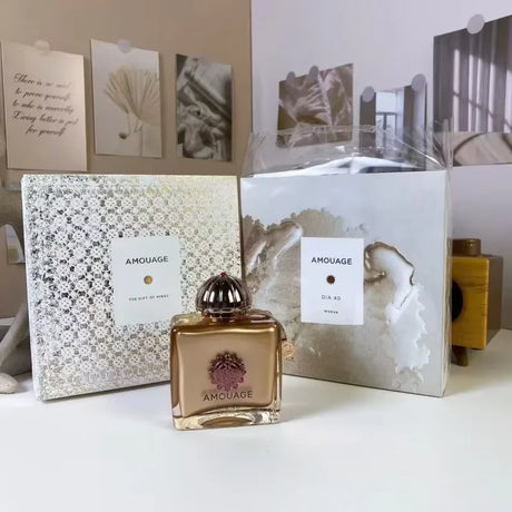 AMOUAGE Perfume Collection: Guidance 46, Interlude & Lilac Love 100ml Unisex Eau De Parfum, Luxury Woody Oriental Arabian Scent