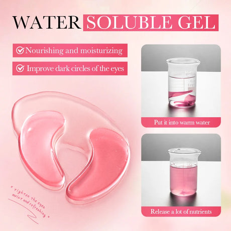 BIOAQUA Snail Crystal Collagen Eye Mask Anti Dark Circles Anti-Wrinkles Moisturizing Whitening Anti-Aging Eye Patches Skin Care